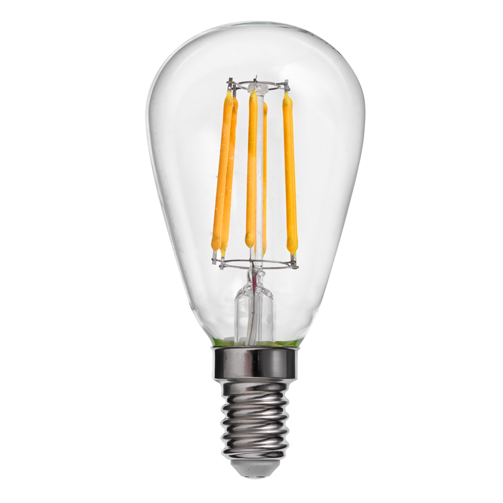 Kronepære - LED - 2200K - Klar - E14 - 2w - 100L - Unison