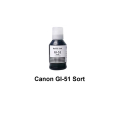 Canon GI 51 PGBK (sort) kompatibel Blækrefill Indeholder 140ml.