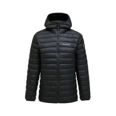 Peak Performance, Jacka, Herr, XL, Nedfodrad huva jacka - black (XL)