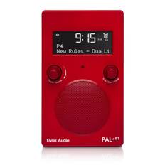 Nyhed: Tivoli Audio PAL+ DAB/FM radio med Bluetooth - Rød