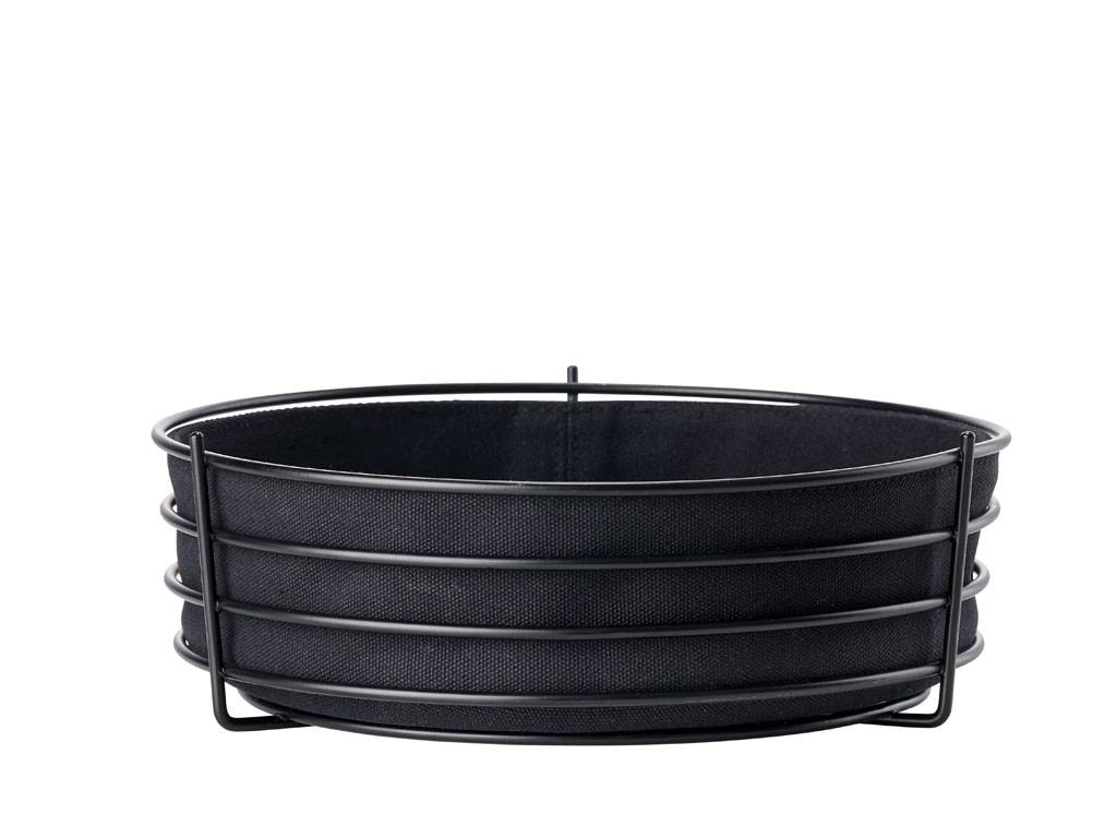Zone Denmark Singles Brödkorg Diameter 25 cm Black