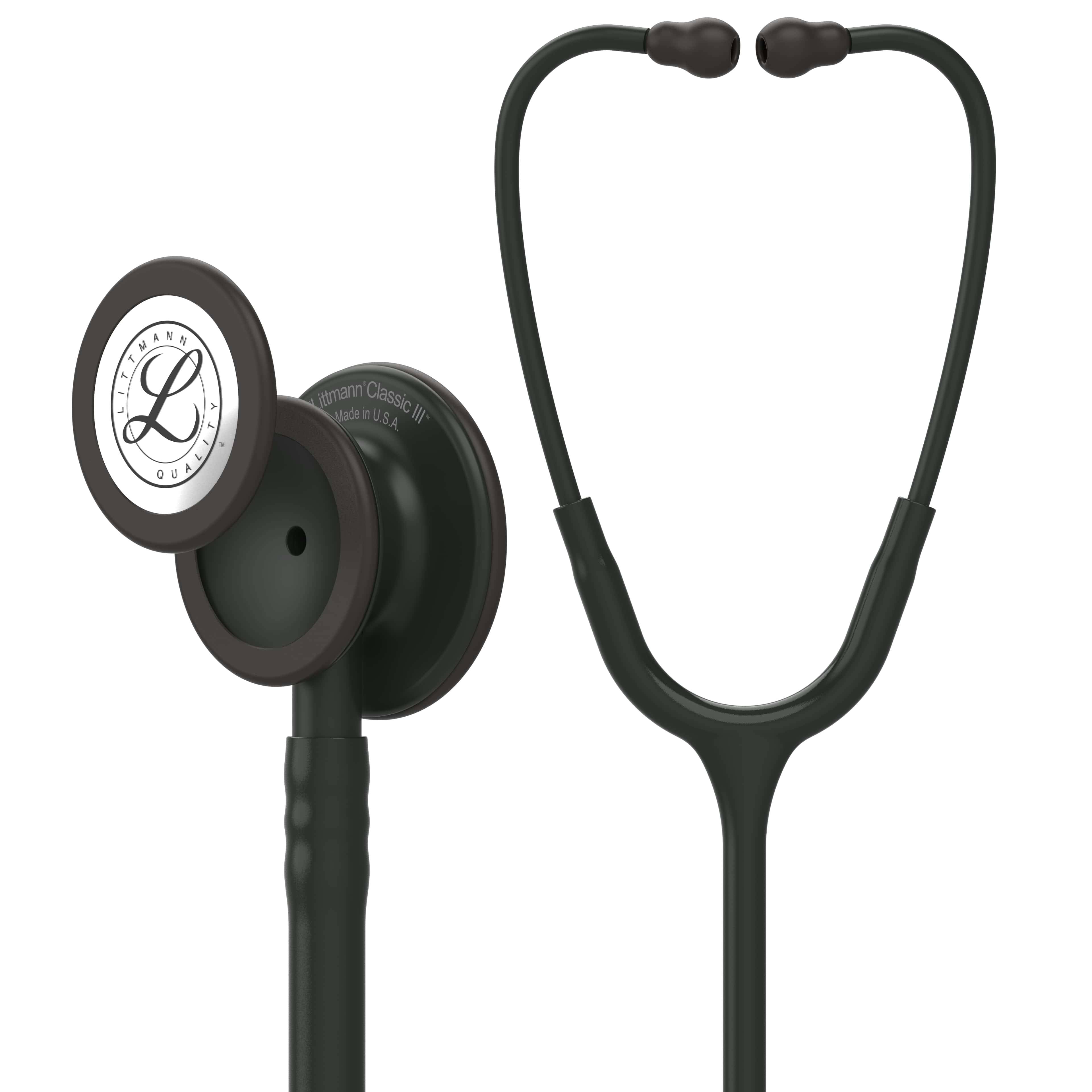 Littmann classic III stetoskop sort klokke | Black edition - med etui fra Doctor Bags