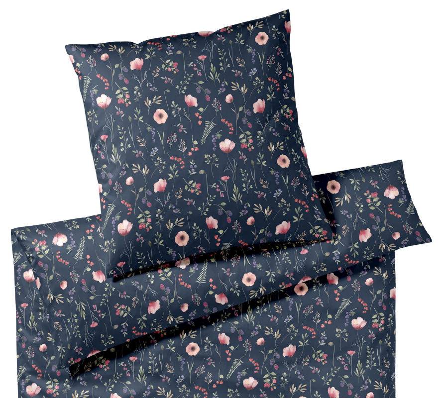Eksklusiv sengetøj fra ELEGANTE – SORBET NIGHTBLUE 220