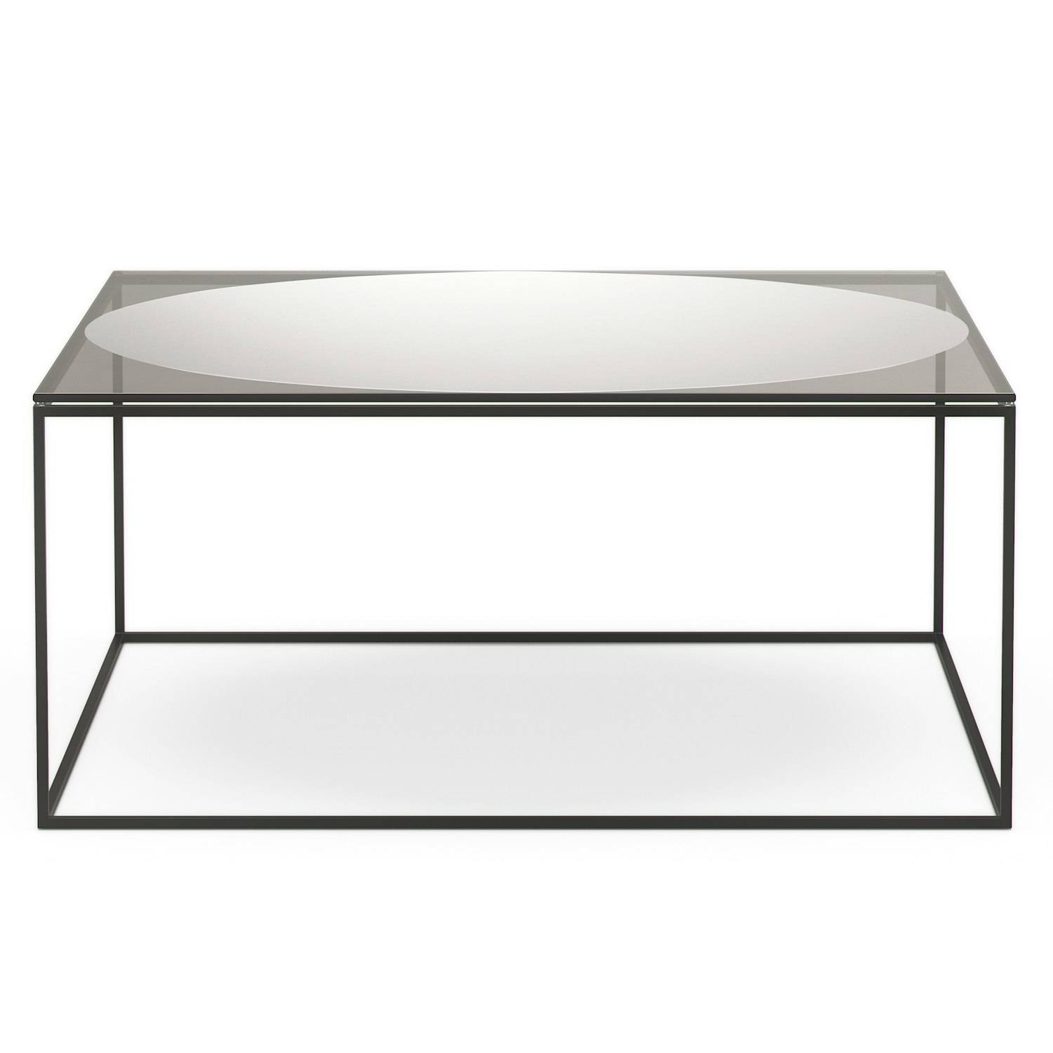 Decotique Observe Sofabord 89x89 Cm Røgfarvet / Spejl - Sofabord Glas Mirror - 15001912-15001922.