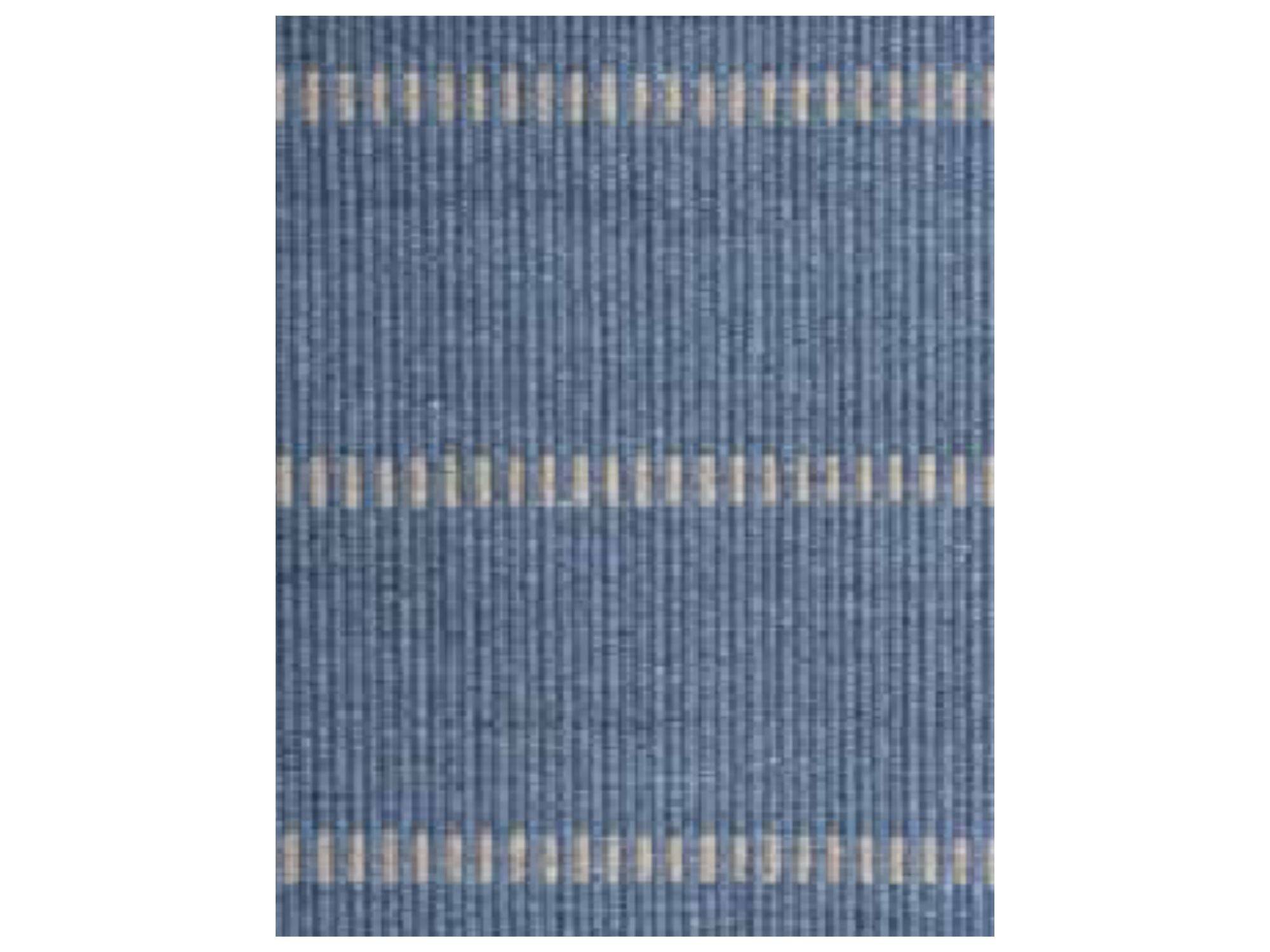 C. Olesen - Mista Stripe tæppe - B250 x L300 cm / Sky/Silver