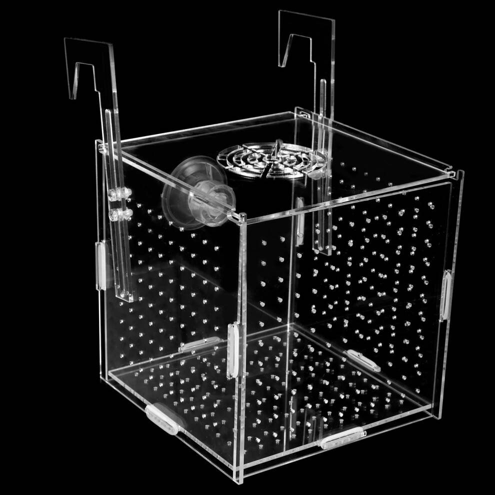Fiskeopdrætskasse Transparent Akryl 1/3 Gitter