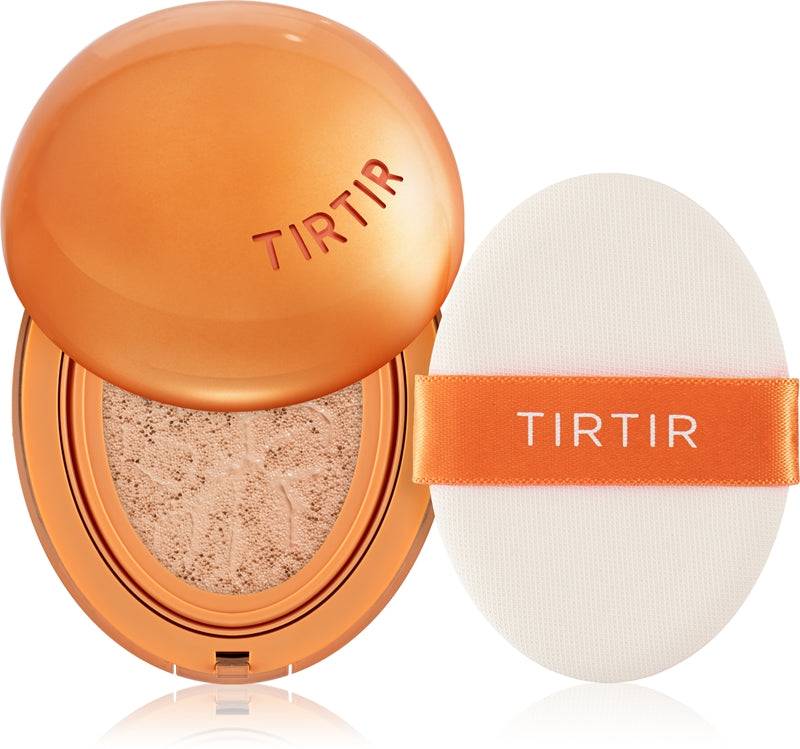 TIRTIR Mask Fit AI Filter Cushion — fondotinta cushion lunga tenuta effetto opaco colore 21N Ivory 18 g