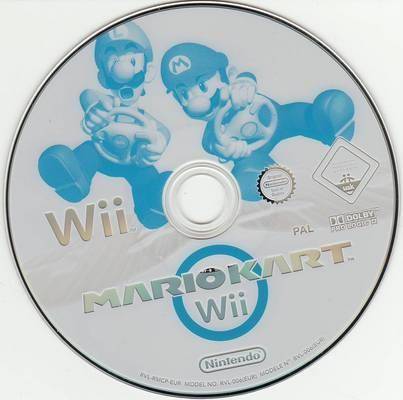 Wii - Mario Kart (Beg) - Endast skiva