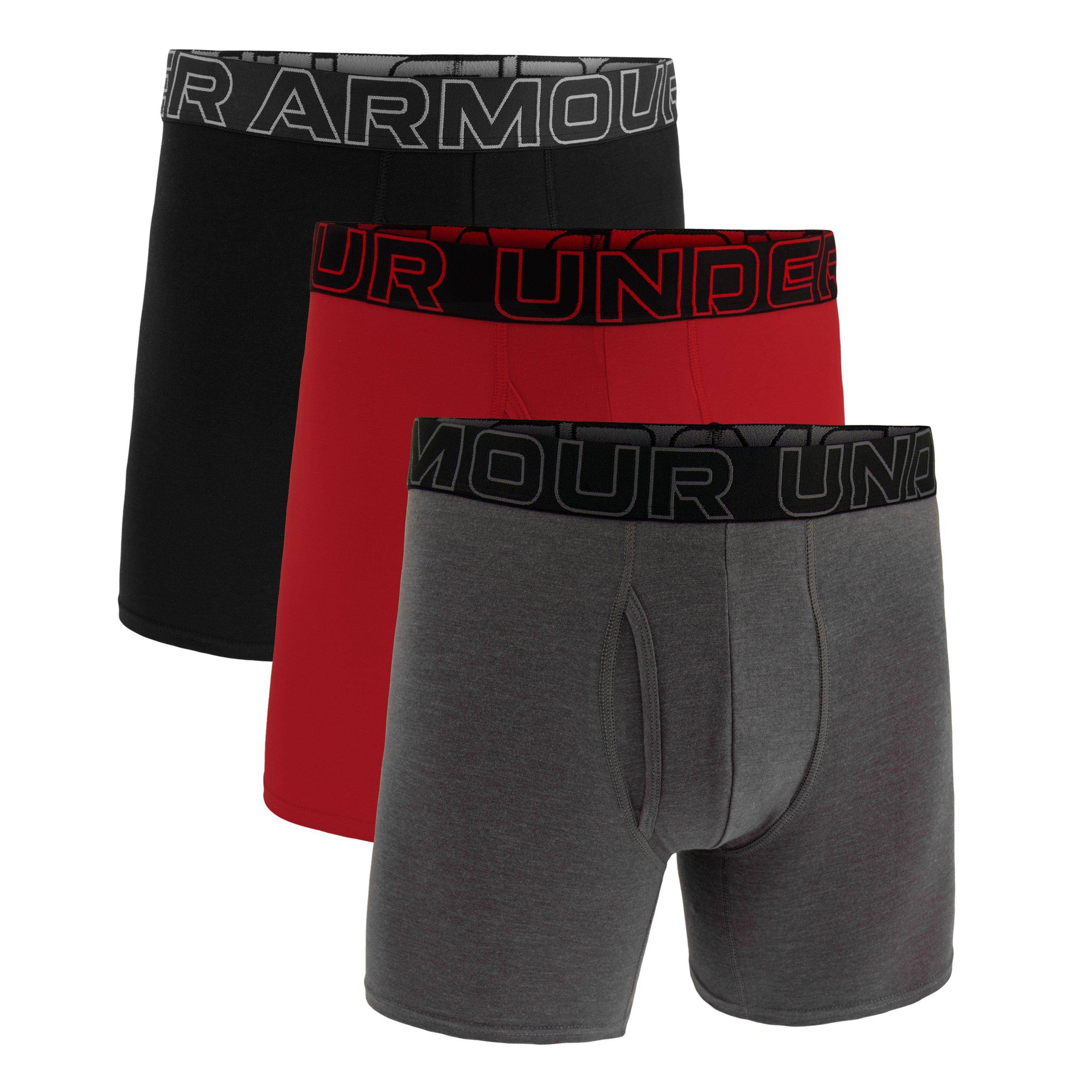 Under Armour Logo Boxers 3-Pack Mens