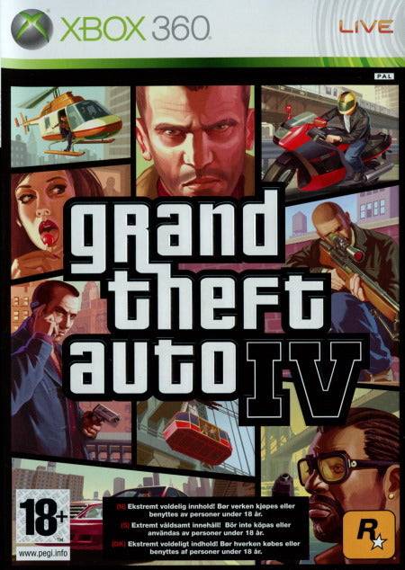 Grand Theft Auto IV (Beg) - Komplett