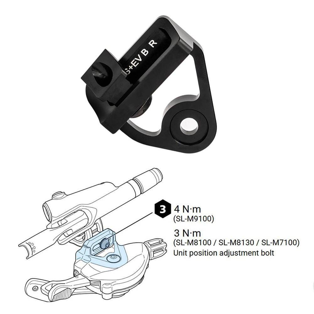 För SRAM MatchMaker Bromsadapter med För ISpec EV Konverteringssats CNC-aluminium gray