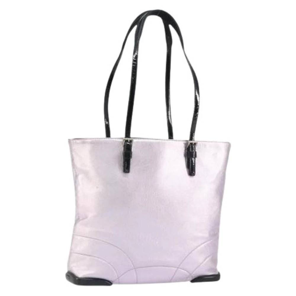 Prada Vintage Pre-owned Vintage Tote Bag - Vintage - Dame - Lyserød - ONE SIZE - Læder