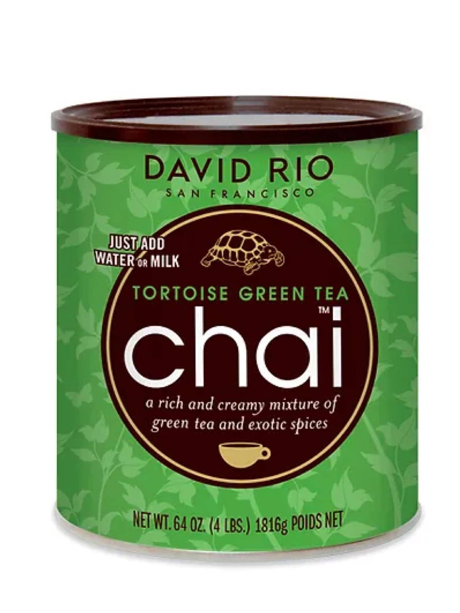 David Rio Tortoise Grøn Te Chai.