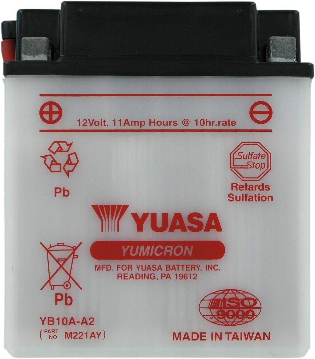BATTERY YUASA HD DRY YB10A-A2