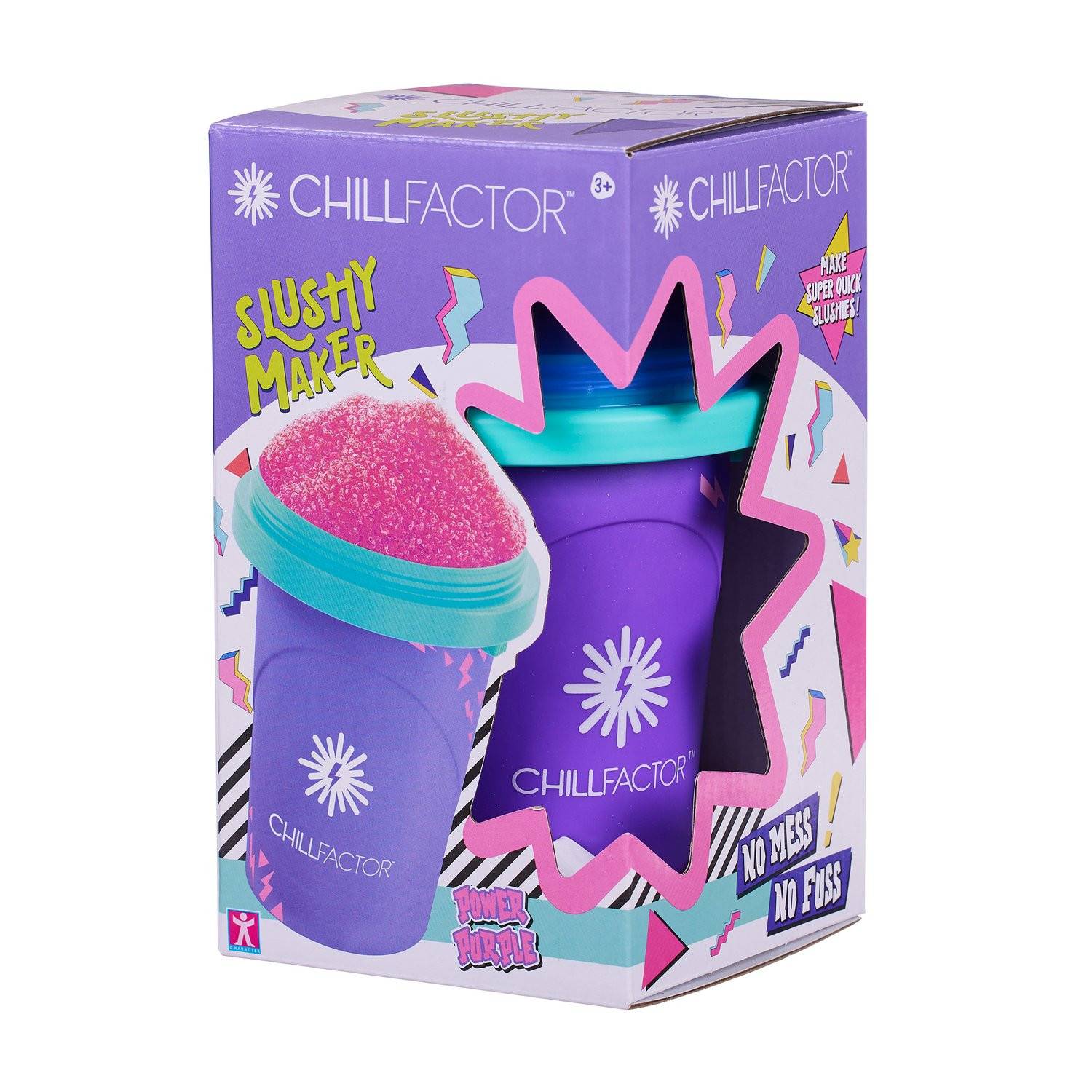 Chillfactor Slushy Maker Shock Power Purple - Chillfactor - Leksaksaffären