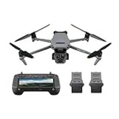 DJI Mavic 3 Pro Fly More Combo med DJI RC Pro (mycket ljusstark skärm), 4/3 CMOS Hasselblad-kamera, tre intelligenta flygbatterier, laddningshubb, ND-filterset med mera, 4K kameradrönare för vuxna