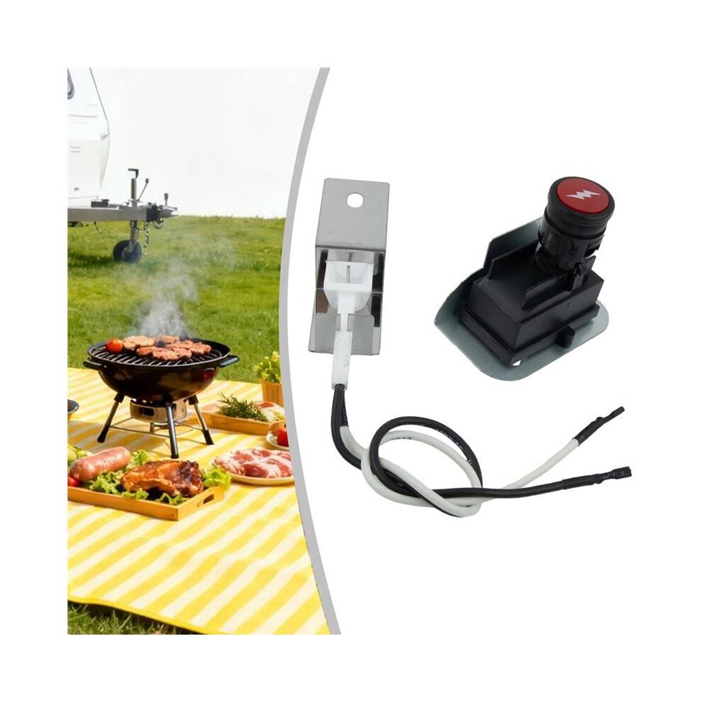 Igniter Kit Barbecue Replacement Parts Fit for Q1200 Q2200 64868 Series Gas Grill Replacement Ignition Kit