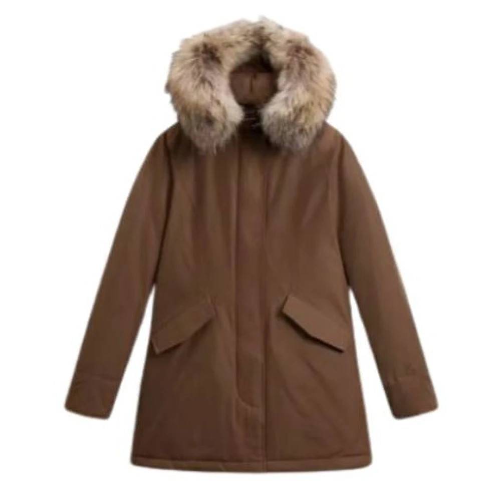 Woolrich Arctic Parka - Jakker - Dame - Brun - L - Bomuld