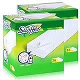 Swiffer Torr våtservetter påfyllningspaket "Olympia", 2-pack (2 x 36 våtservetter)