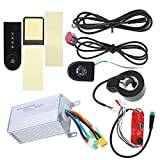 VGEBY Elektrisk skoter kontrollkit, 36 350 W, justerbar hastighet, ljus, gul, kompatibel med M365