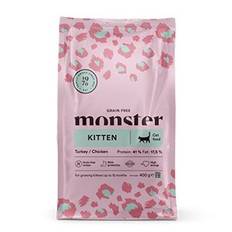 Monster Kitten Grain Free Chicken & Turkey -