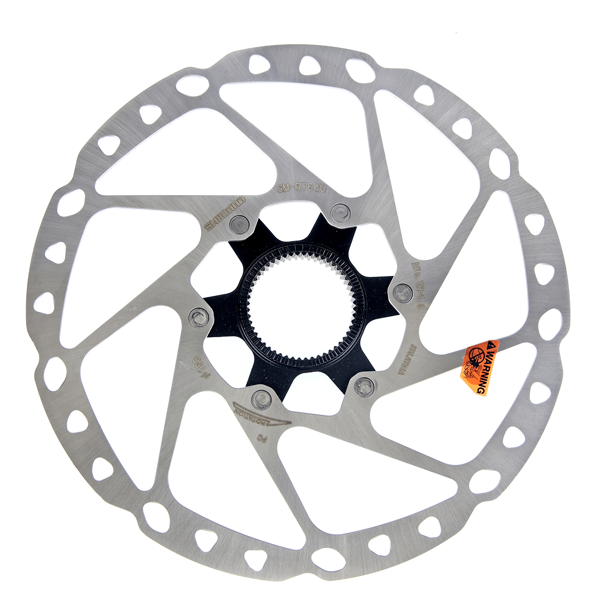 Bremseskive Shimano Deore RT64 180mm Centerlock.