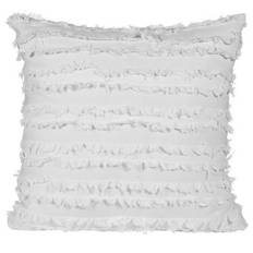 Kuddfodral - Boho Linen 45 x 45 cm (vit) (Storlek: 45 x 45 cm)