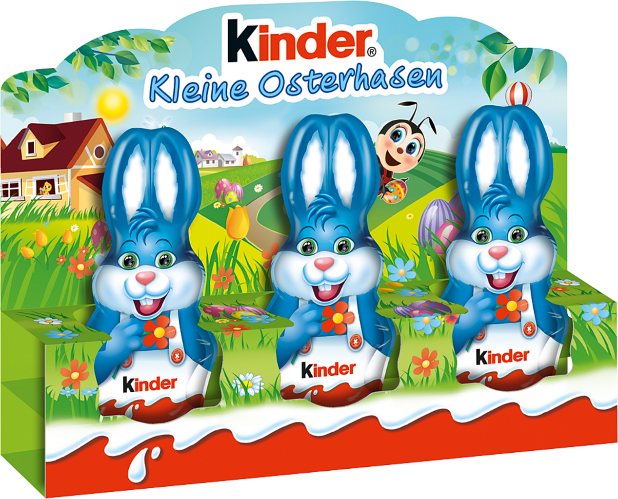 Kinder Choklad Harry Hase set med 3, 45 g