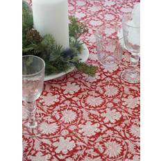 Bordsduk - Paradise RÖD - 150x350 cm - Chamois
