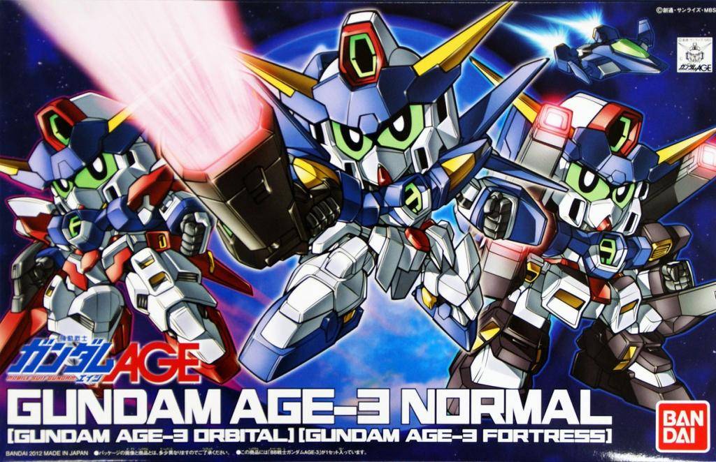 Gundam - Sd Gundam Bb Senshi Gundam Age-3 - Model Kit