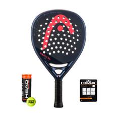 Head Radical Pro 2024 + 3-pak Overgrip + Padel Pro 3B