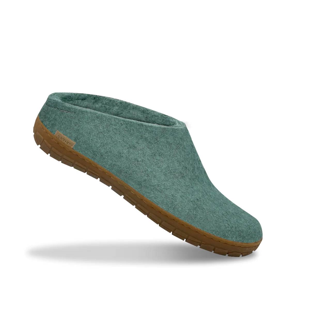 Glerups tøffel m. gummisål - north sea (unisex) 36