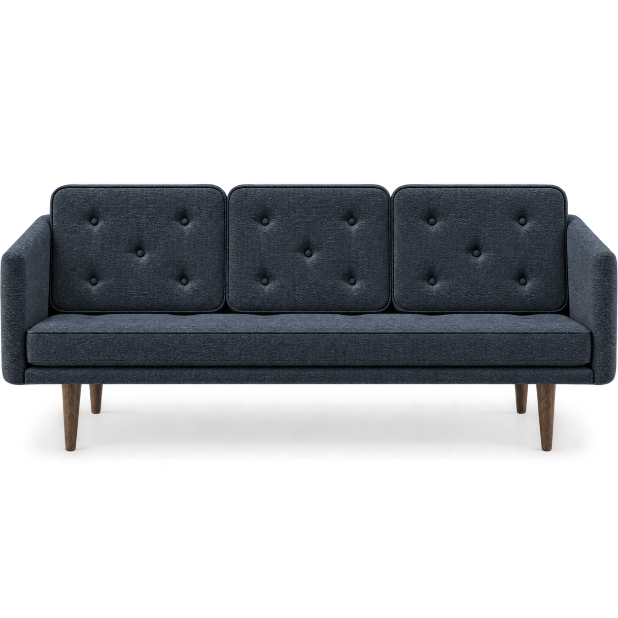 No. 1 Sofa 3-personers, Mood af Børge Mogensen Mood 2103 - Røget eg bejdset - Jacobsen Plus