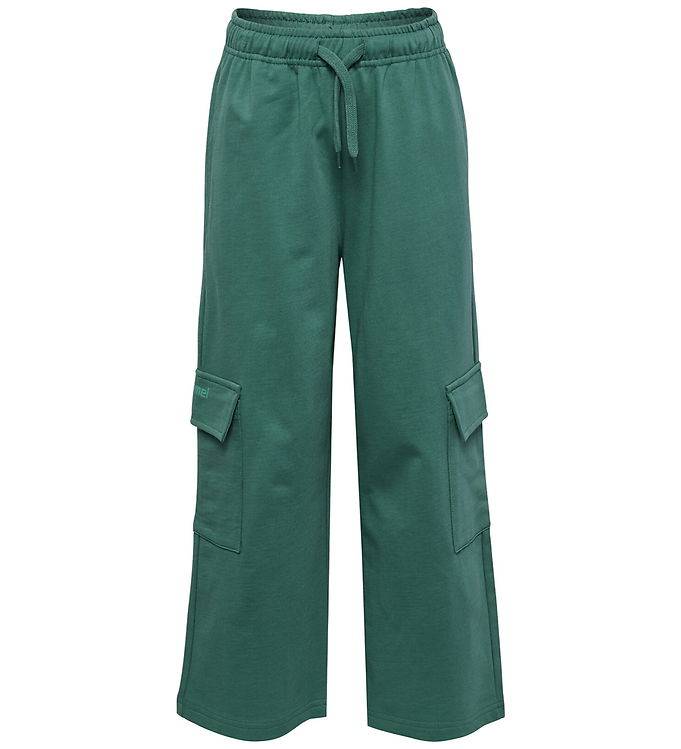 Hummel Sweatpants - HmlTimmi - Blue Spruce - Hummel - 2 år (92) - Sweatpants