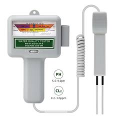 Elektronisk klor- og pH-tester til swimmingpools - Vandkvalitetsmåler