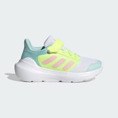 Tensaur Run 2.0 Kids sko - Cloud White / Clear Pink / Hi-Res Yellow - 30 1/2