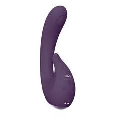 VIVE Miki Pulse Wave &amp; Flicking G-Spot Vibrator - Purple