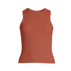 Defined Rib Racerback - Burnt Sienna Red (42)