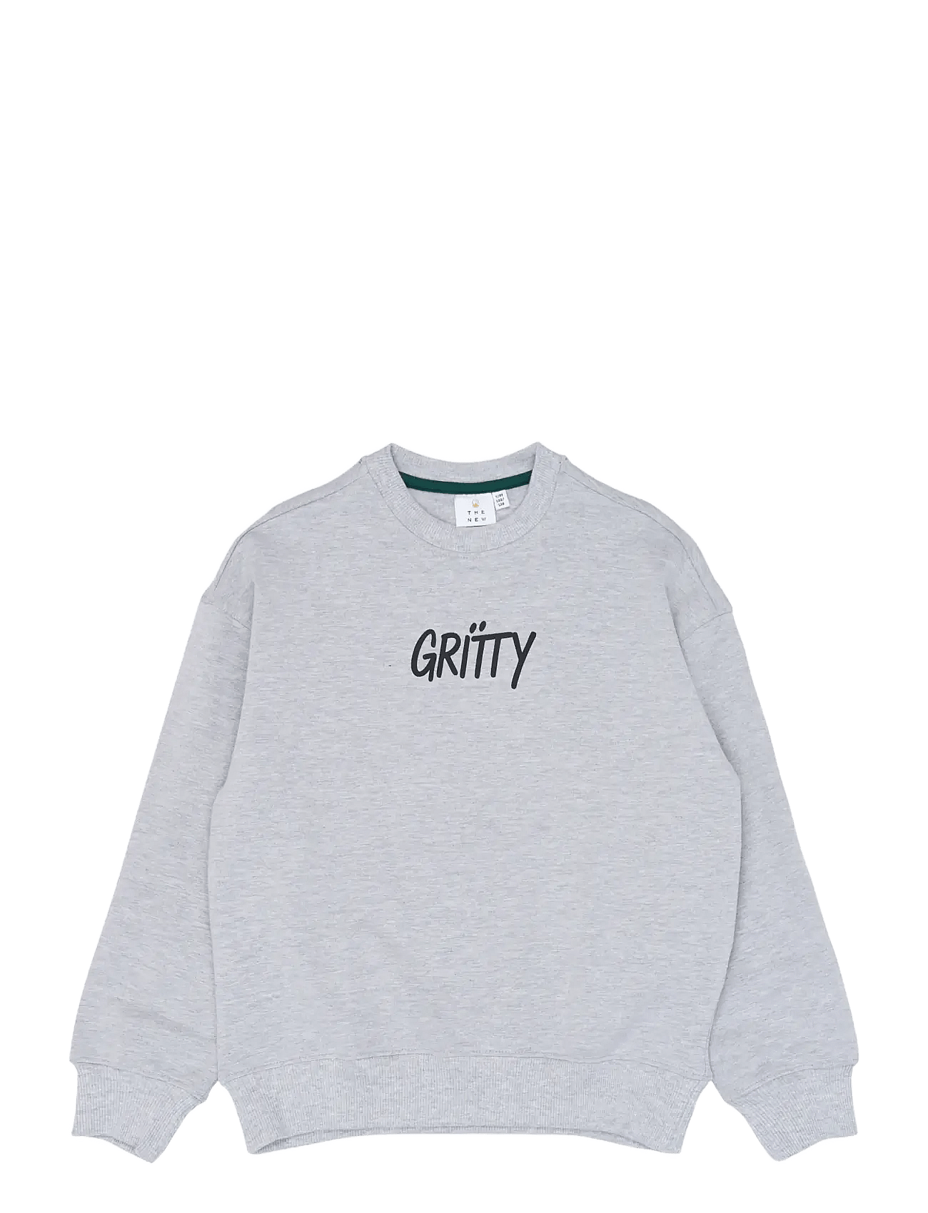 The New Tnviggo Os Melange Sweatshirt - Grey - 134/140