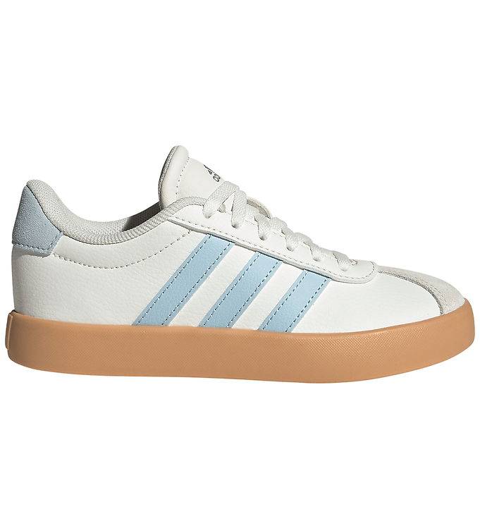 adidas Performance Skor - VL Court 3.0 K - Vit/Isblå/Gummi3 - adidas Performance - 35,5 - Skor