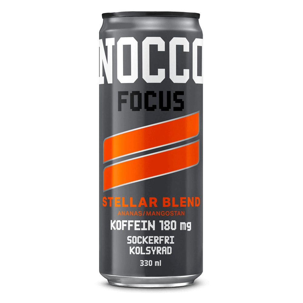 NOCCO Focus Stellar Blend - 330ml. (inkl. SE pant) - Energidrikke.