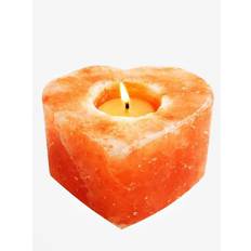 Yoga Studio Himalayan Salt Candle Tea Light Holder - Heart