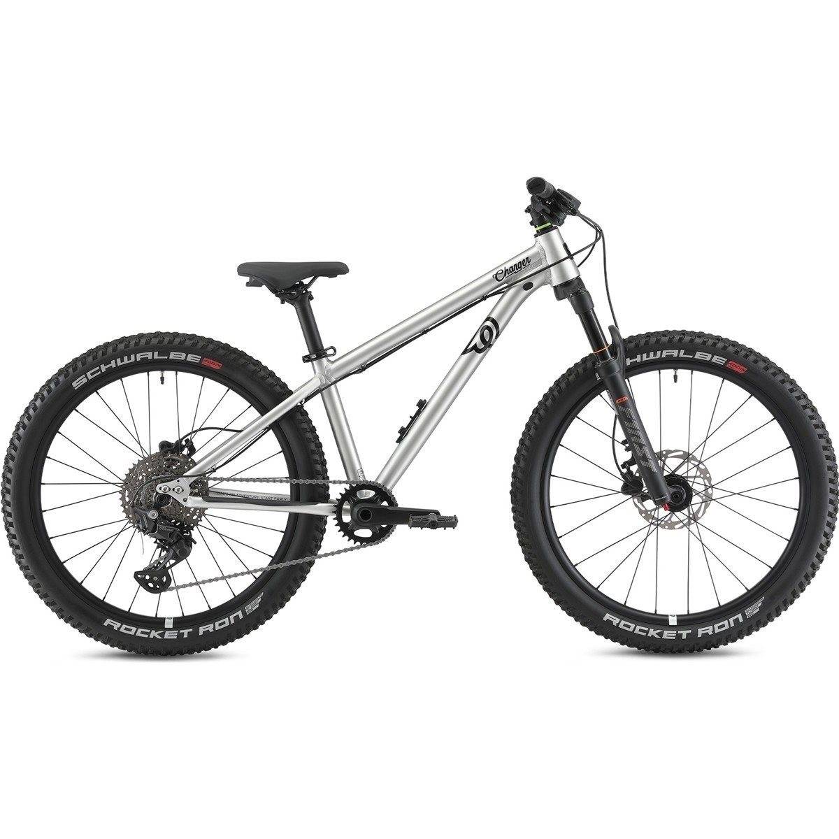 Barncykel Early Rider Charger Silver 24 - Brushed Aluminium (24)