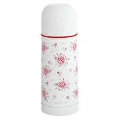 Termoflaske GreenGate Flora white 300 ml.