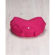 Meditationskudde Meditation cushion, crescent, Yogiraj Raspberry Red