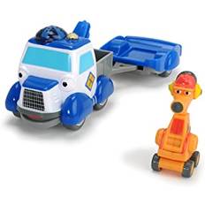 Dickie Toys – stadens hjältar, Andy bärgningsbil lekset, bogserningsbilen med ljus, originella låtar, ljud och utomhusfunktion, inklusive samlarkort med hemlig kod