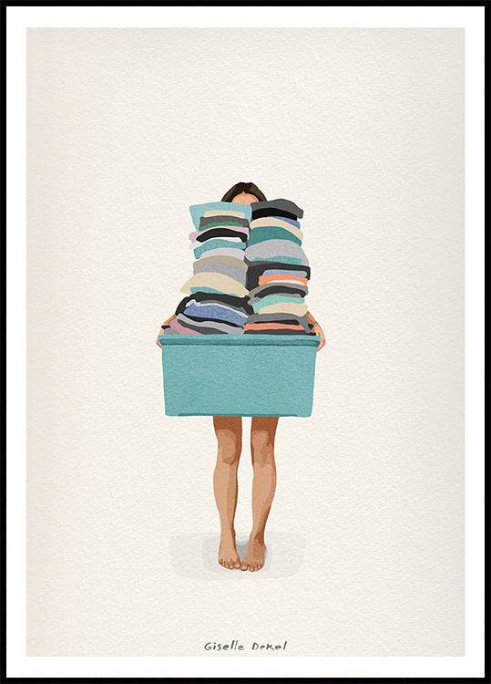 Laundry Basket (40x50cm) - Plakater >