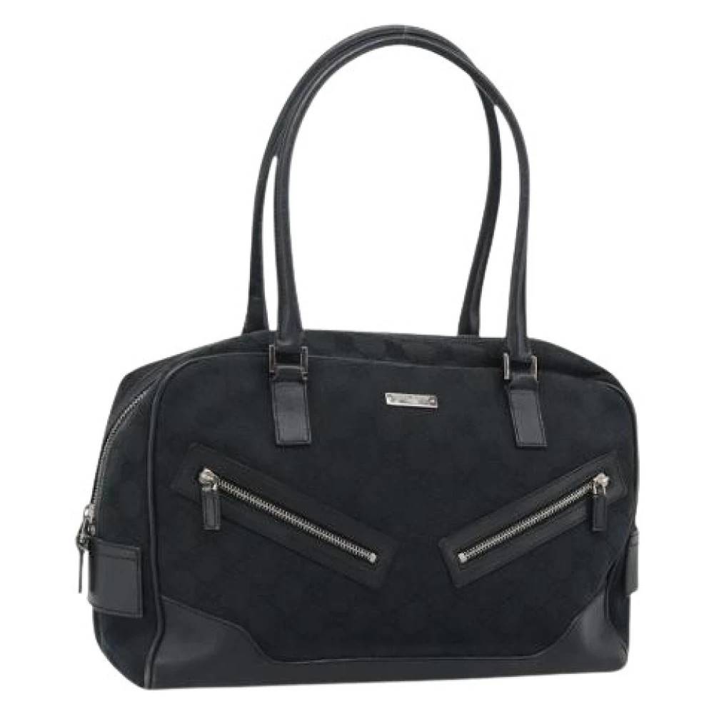 Gucci Vintage Pre-owned Hand Bag - Vintage - Dame - Sort - ONE SIZE - Læder