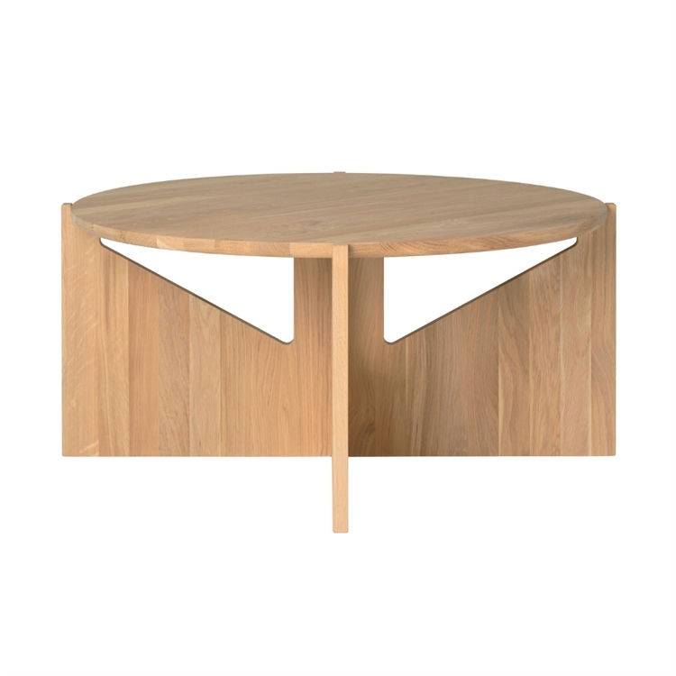 Kristina Dam Studio Simple Sofabord XL Light Lacquered Oak
