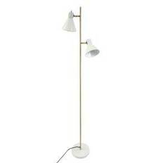 Sleep gulvlampe kit hvid